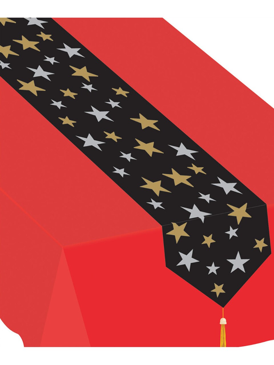 Printed Hollywood Stars Table Cover Runner Party Decoration